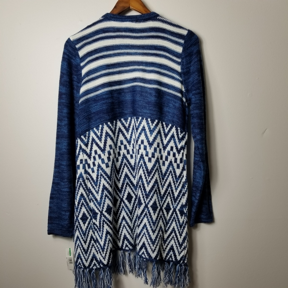 New Direction Petite large knit cardigan - Picture 4 of 11